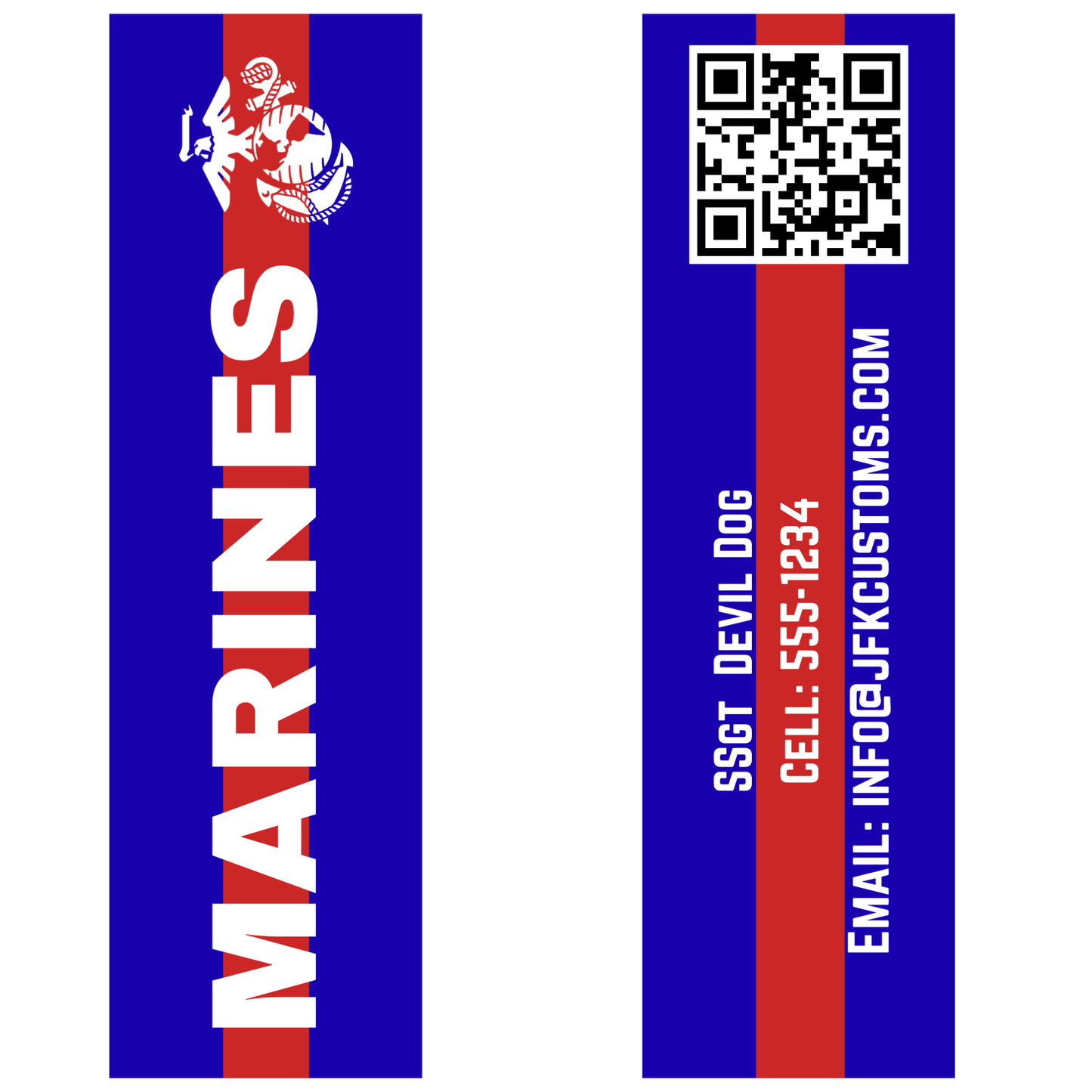 USMC Bookmarks