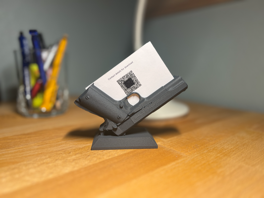 Pistol card holder