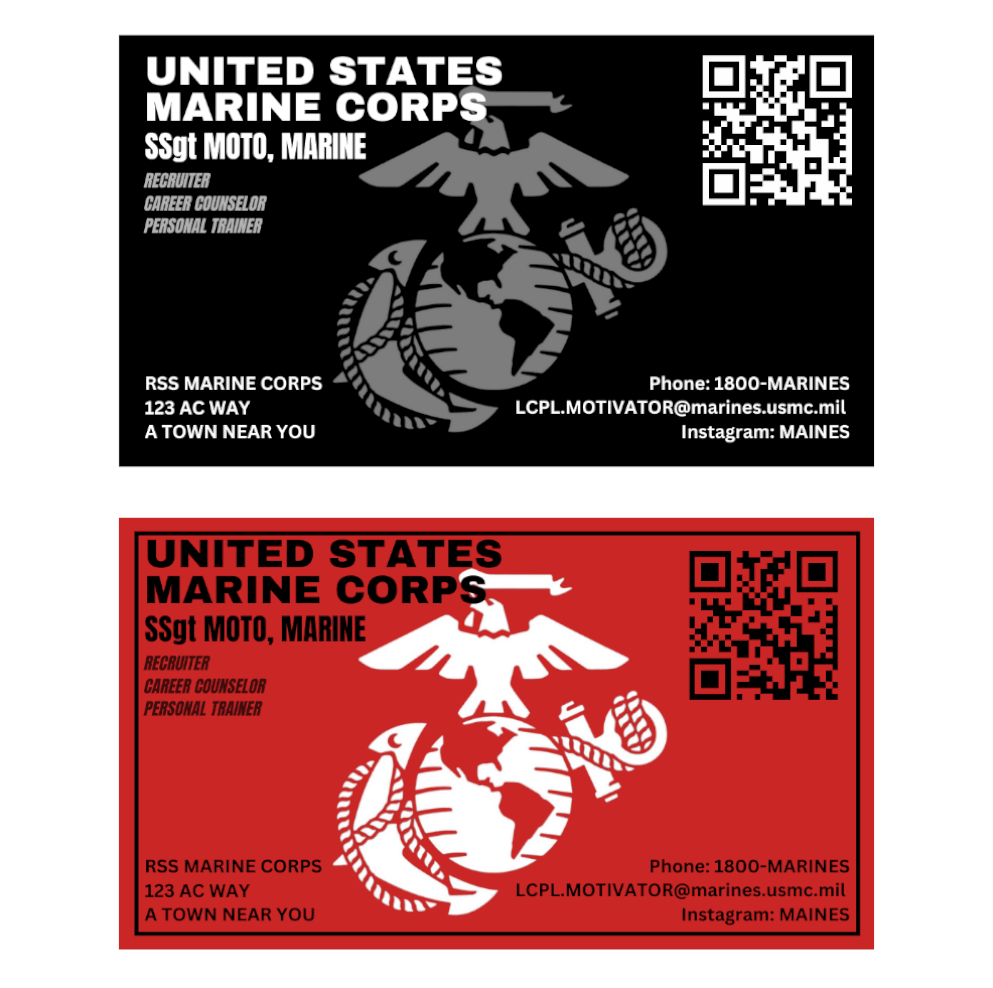 USMC - CARDS